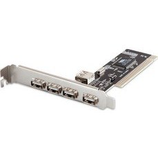 Resim Rain 4+1 Port PCI USB Çoklayıcı Kart 