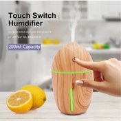 Resim Novahub Usb Mini Hava Nemlendirici, Ahşap Damarlı Aroma Difüzörü, Esansiyel Yağı Lambası, Araba Ve Ev İçin 