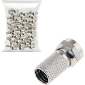 Resim Etc F Konnektör Rg6 Geniş Standart (100 Adet) A Sınıf Etc 