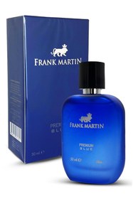 Resim Frank Martin Kutulu Erkek Parfüm Seti Premium Black 50 ml ve Blue 50 ml 