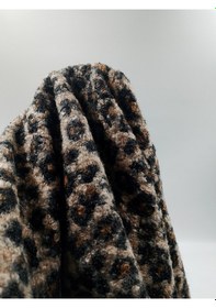 Resim Leopar Desenli Buklet Kumaş 