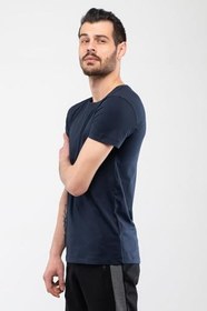 Resim Slazenger SANDER Erkek T-Shirt Lacivert 