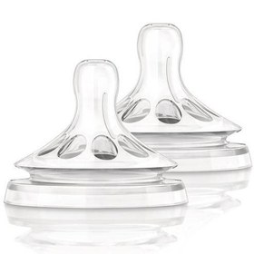 Resim Avent 0% BPA Biberon Emziği Natural 3 Ay+ STD - STD / STD 
