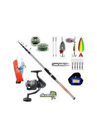 Resim Revenger Rv-40 Remixon Carbo-x 300cm 60-120gr Turna Tele Spin Olta Takımı Seti 