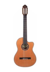 Resim Valencia Vc774tce Elektro Klasik Gitar İnce Kasa Thin Body - Masif Kapak - Ekolayzırlı 