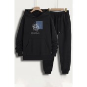 Resim Trendypassion Unisex Minimal Line Drawing Eşofman Takımı 