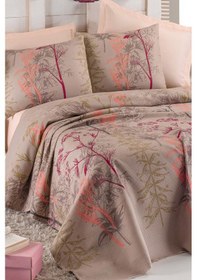 Resim Pike Seti Baskılı Tek Kişilik Urla Bej Bej 