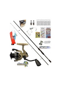 Resim Outrax 4000 270cm 20-40gr Remixon Double Black Kıyı Spin Olta Takımı Seti 
