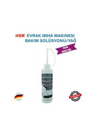 Resim HSM Oil 250ML Evrak imha Makinesi Bakım Yağı / Bakım Solüsyonu 