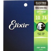 Resim Elixir 19062 Optiweb 8 Telli Light Elektro Gitar Teli (10-74) 