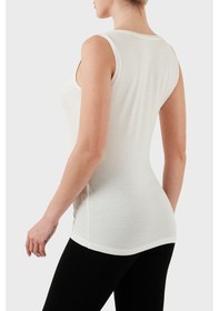 Resim Emporio Armani Bayan Top Ew000407 Af10889 U1131 Beyaz Beyaz 