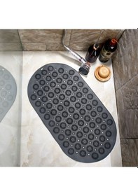 Resim İsgstore 1 Adet Vantuzlu Banyo Kaydırmaz Paspas- Tırtıklı Ayak Duş Matı Silikon Masaj Pedi Diğer 