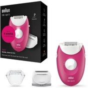 Resim Braun 2 Yıl Smartlight Tür Kısaltıcı Ve Tüy Alıcı 2 Başlıklı Kablolu Epilatör Kablolu Kuru Resmi Distribü 