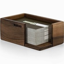 Resim WOODSAKA Kartvizitlik - Ceviz - 11.8x7.7x4.4 CM 