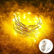 Resim USB ile Çalışan Bakır Tel LED Peri Işıkları - Noel, Yatak Odası, Düğünler, Partiler, Doğum Günleri, Cadılar Bayramı ve Paskalya Süslemeleri için Sıcak Parlaklık Plastik Kaplamalı Işık Zinciri | Büyüleyici Aydınlatma Dekoru | Esnek Telli Işıklar 