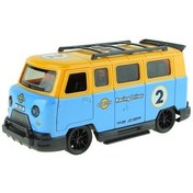 Resim Oyuncak Minibüs Işıklı Sesli Duman Çıkaran Sürtmeli Minibüs 