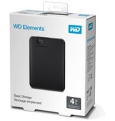Resim WD Wd 2.5 4Tb Elements Siyah Usb3.0 Wdbu6Y0040Bbk 