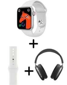 Resim Han-S Bilişim Watch 8 Akıllı Saat Ve P9 Pro Kulaküstü Kulaklık İkili Paket Kordon Hediyeli 