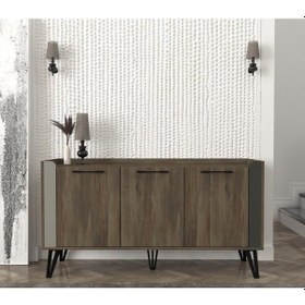 Resim Dekorister Borges Konsol Cura-Nehirkumu-Antrasit 