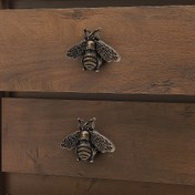 Resim 6 Paket Vintage Arı Dolabı Çekmeceleri, Çinko Alaşımlı Metal Çekmeceler, Antika Parlatılmış Mobilya Kolu, Retro Arı Kolonisi Stili Bar Donanımı Ev Dekorasyonu ve Mutfak Dolapları için 