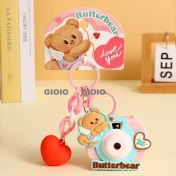 Resim Silver1 Peluş Bebek Anahtarlık Kolye Sevimli Biblolar Bebek Çekicilik Küçük Kolye (Yurt Dışından) 