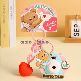 Resim Silver1 Peluş Bebek Anahtarlık Kolye Sevimli Biblolar Bebek Çekicilik Küçük Kolye (Yurt Dışından) 