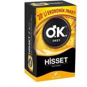 Resim Okey Hisset Ekonomik Prezervatif 20 Adet 