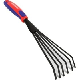 Resim Die Grup 360X87 mm Çelik Mini Bahçe Tırmığı, Profesyonel Kullanım Için 