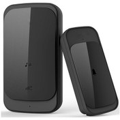 Resim Ebitda Kablosuz Kapı Zili - 280m Menzil, Ip44 Su Geçirmez, 38 Melodi Seçenekli, Uzun Ömürlü 