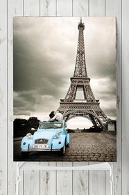 Resim Postermanya (pster4432) Eyfel Kulesi Manzara Posteri (90x130cm) 
