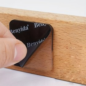 Resim 10 adet Ultra-Güçlü Nano Çift Taraflı Bant - Yeniden Kullanılabilir, Kalıntı Bırakmaz, Yüksek Sıcaklık & Su Geçirmez, Kalın Şeffaf Sihirli Şeritler Plastik, Ahşap, Cam, Metal için 