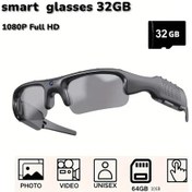 Resim Xuweiwei Siyah Hd Akıllı Gözlük 32gb Dahili Kamera Video Kaydı Outdoor Spor Bisiklet Gözlüğü 