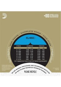 Resim D'addario Ej46C Klasik Gitar Tel Seti. Pro-Arte. Composıte Cor 