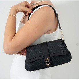 Resim Çapraz Çanta Kadın Silver Polo 1177-46298 Sılver Polo Çapraz Bayan Çantası M178 Siyah-mat Siyah Siyah 