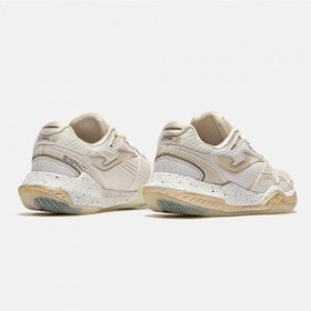 Resim Joma Tpoıls2625c Point Lady Toprak Kort Kadın Tenis Ayakkbısı - Krem/bej 