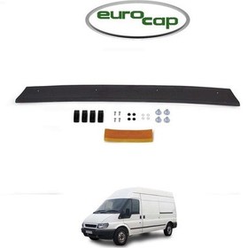 Resim Eurocap Ford Transit Ön Kaput Koruyucu Rüzgarlık 3Mm Abs 02-06 