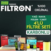 Resim Volvo V40 1.6 T3 T4 Filtron Filtre Bakım Seti 2012-2013 4K 553229291 