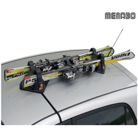 Resim Shuttle Araç Üstü Mıknatıslı 2'Li Kilitli Kayak Bagajı 