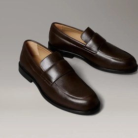 Resim Calvin Klein ESS RUBBER BAND LOAFERS Kahverengi Erkek Loafer Ayakkabı 