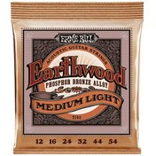 Resim Ernie Ball P02146 Regular Slinky Acoustic Bronze 12-54 Akustik Gitar Teli 