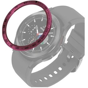 Resim Samsung Galaxy Uyumlu Watch4 İçin Classic 46mm Akıllı Saat Çelik Çerçeve Yüzük, E Versiyonu 