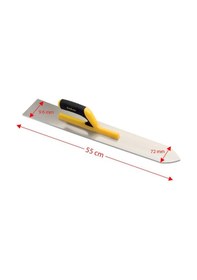 Resim Dekor 075 Açık Plastik Saplı Şap Malası 55 Cm 