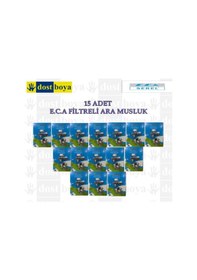 Resim Eca Filtreli Ara Musluk 15 Adet Gri 