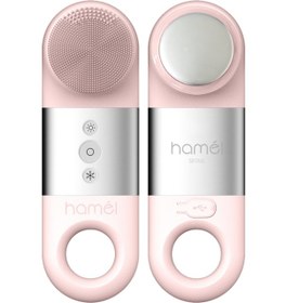 Resim 3x Deep Sonic Cleanser -led Işıklı Titreşimli Isıtma Soğutma Özellikli Yüz Temizleme Ve Masaj Cihazı 