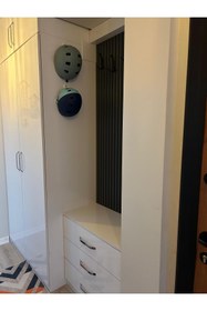 Resim Atlas Lab Bisiklet Kask Askısı Duvar Tipi – 3d Baskı - Pla - Düzenleyici Aparat - Duvar Askılık-vida Dahil 