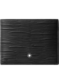 Resim Mont Blanc Montblanc Meisterstück 4810 6cc 2 Cepli Cüzdan 130926 Siyah 