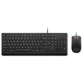 Resim Lenovo 4X31R64436 Essential Türkçe F AI Kablolu USB Klavye Mouse Set 