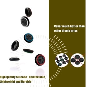 Resim Feza Xbox Wireless Controller 2 Çift Tırtıklı Analog Başlığı Mavi 