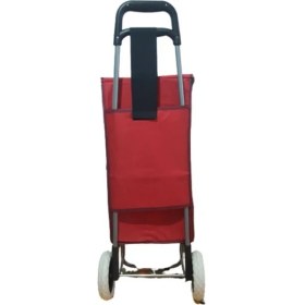 Resim Olgun Home Pazar Arabası Katlanır Torbalı Pazar Çantası-Alışveriş Arabası 