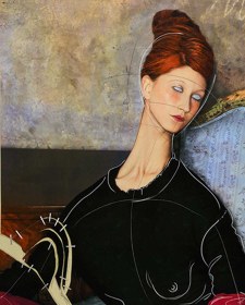 Resim Women III (After Modigliani) - 90x68 / Diasec / - 